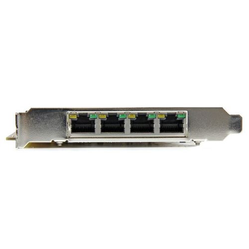 StarTech PCI-E - 4 ports Gigabit PoE - ST4000PEXPSE  - Carte réseau - 2