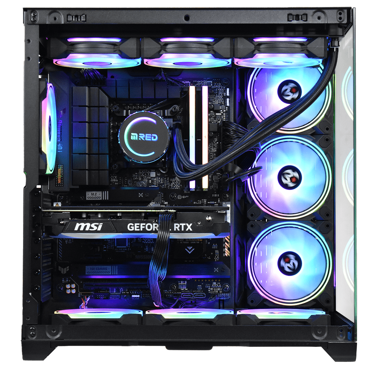 Grosbill BlackBill Five - I7-14700KF/4070S/32Go/1To/Wifi (PCG-10602248) - Achat / Vente Bons plans PC sur grosbill.com - 1