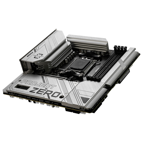 MSI B650M PROJECT ZERO Micro-ATX  - Carte mère MSI - grosbill.com - 2