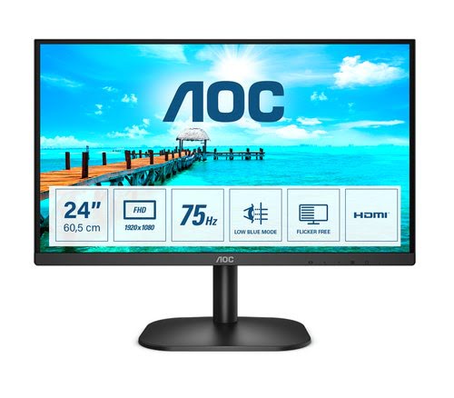 AOC B2 24B2XHM2 23 8 LCD Full HD 4 ms Black
