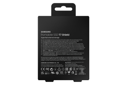 Samsung T7 SHIELD 2To Black (MU-PE2T0S/EU) - Achat / Vente Disque SSD externe sur grosbill.com - 7