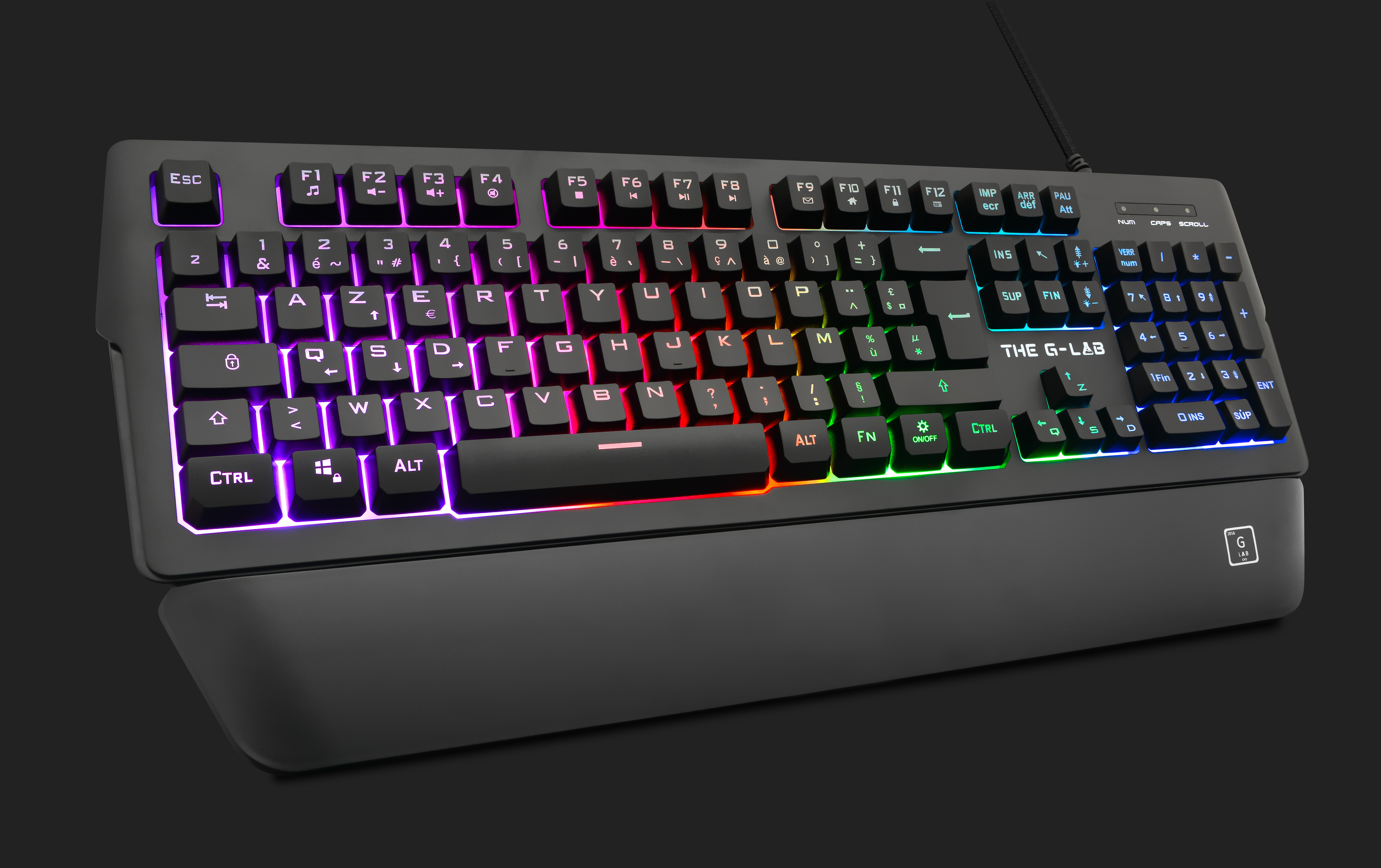 The G-LAB Keyz Palladium - Clavier PC The G-LAB - grosbill.com - 5