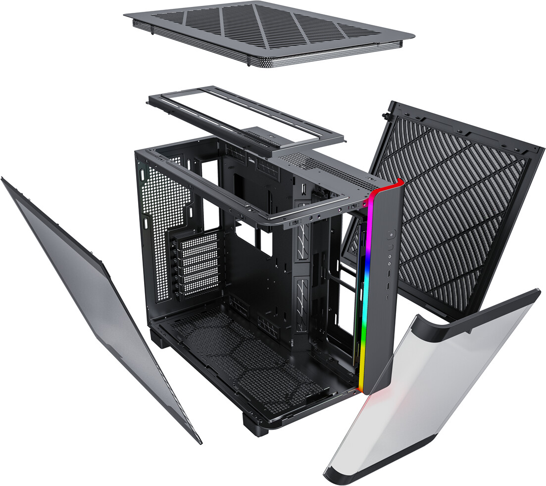 Montech MT/SansAlim/ATX Noir - Boîtier PC Montech - grosbill.com - 5