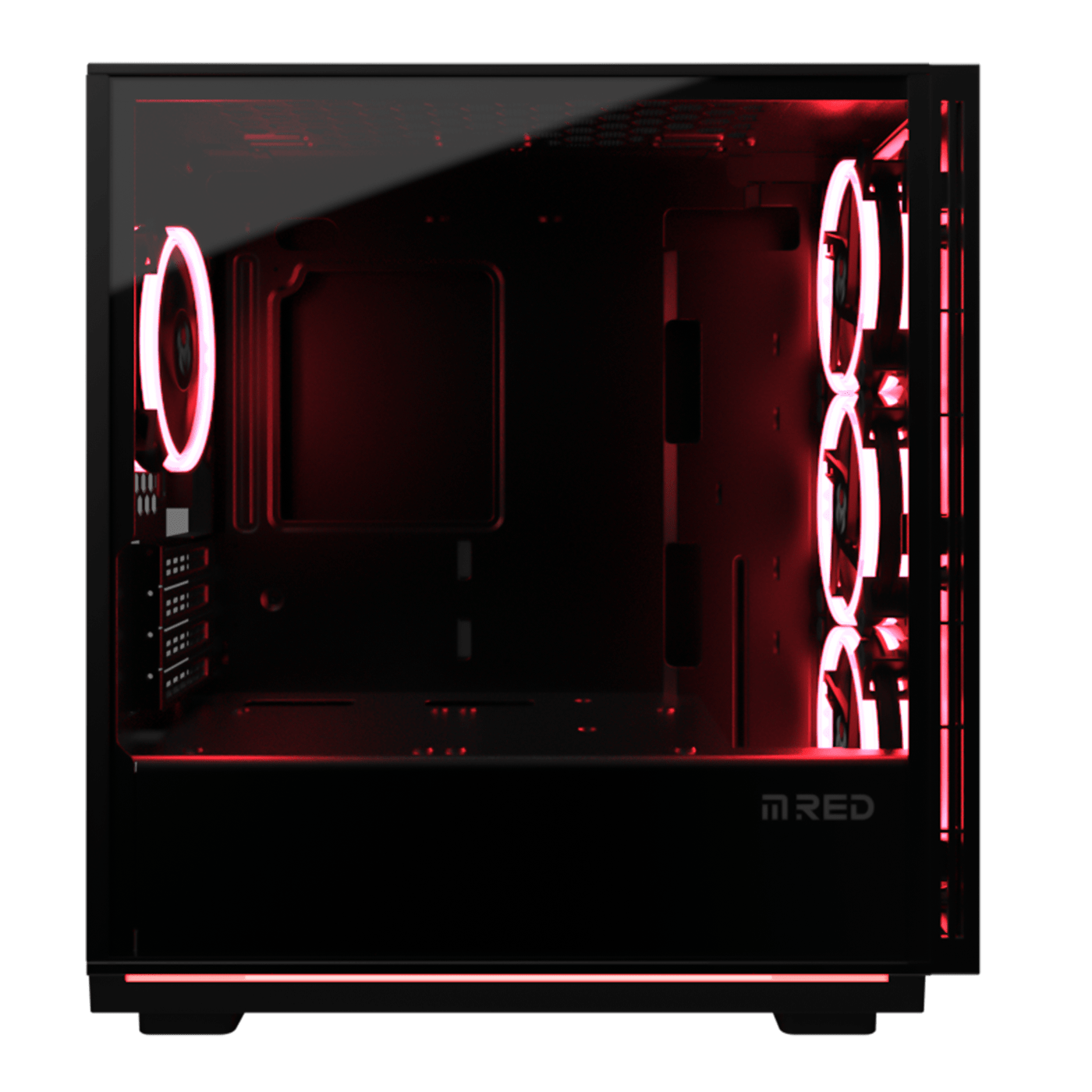 M.RED MINI DESTROYER Noir - Boîtier PC M.RED - grosbill.com - 1