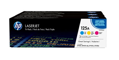 HP - Cyan, Magenta, Jaune - CF373AM - Achat / Vente Consommable imprimante sur grosbill.com - 0