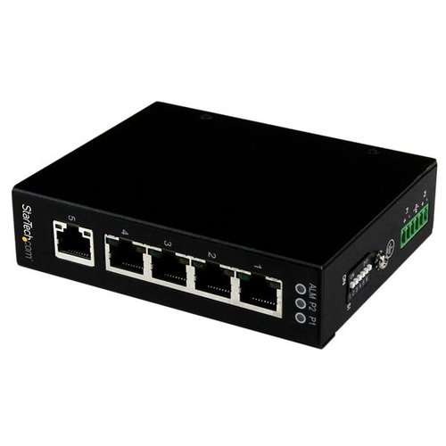 StarTech 5 Port Industrial Gigabit Network Switch