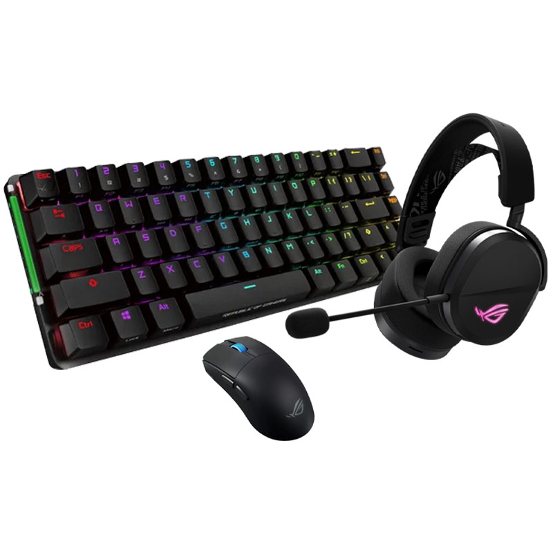 Asus Rog Falchion NX + Rog Pelta + Rog Harpe Ace (01301241 / 07302169 / 01301241) - Achat / Vente Pack Peripheriques sur grosbill.com - 0