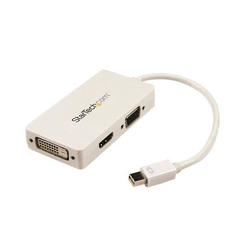mDP to VGA/DVI/HDMI - 3-in-1 Adapter - Achat / Vente sur grosbill.com - 0
