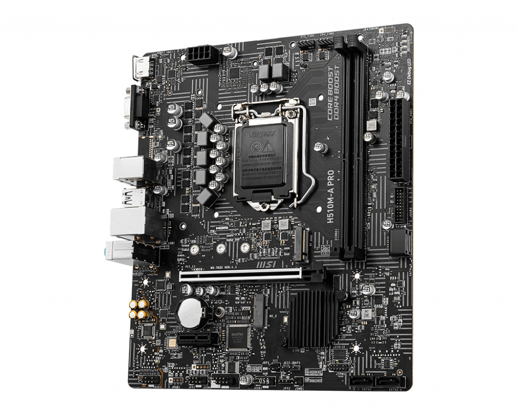MSI H510M-A PRO Micro-ATX  - Carte mère MSI - grosbill.com - 2