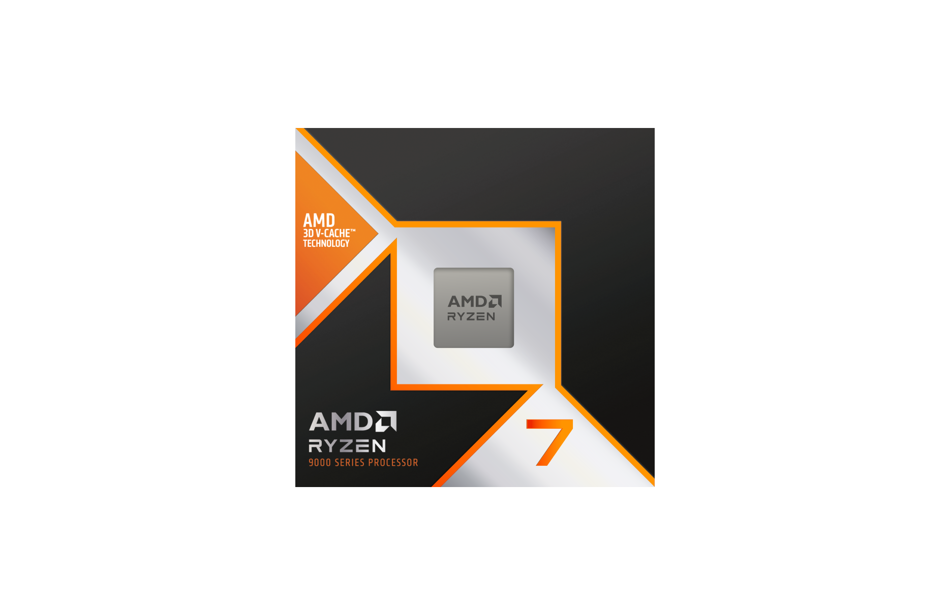 AMD Ryzen 7 9800X3D - 5.2GHz - Processeur AMD - grosbill.com - 2