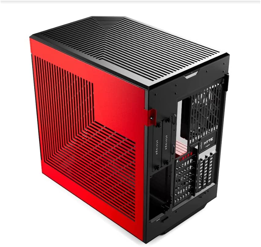 Hyte Y-60 Rouge Rouge - Boîtier PC Hyte - grosbill.com - 1