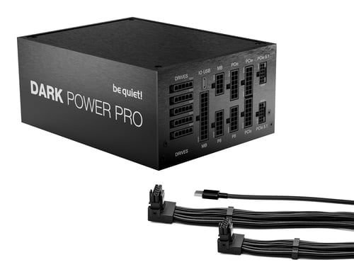 be quiet! 80+ Titanium (1600W) - Alimentation be quiet! - 1