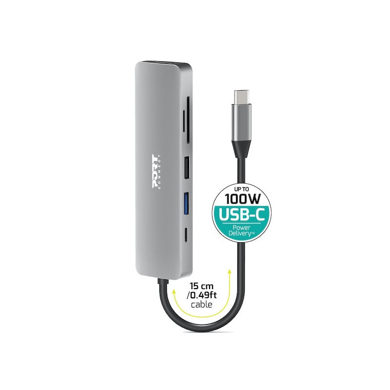 DOCKING TYPE C 5 IN 1 for BtoC# - Accessoire PC portable Port - 1