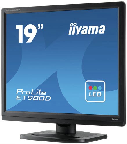 Iiyama 19"  E1980D-B1 - Ecran PC Iiyama - grosbill.com - 3