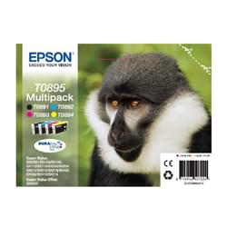 Epson Multipack 3 couleurs + noir T0895