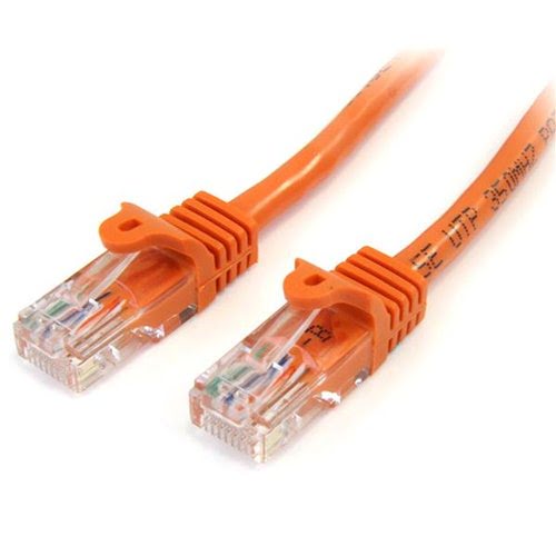 Grosbill Connectique PC StarTech 1m Orange Snagless UTP Cat5e Patch Cable