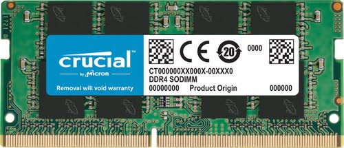 Crucial SO-DIMM 16Go DDR4 2666 CT16G4SFRA266 - Mémoire PC portable - 0