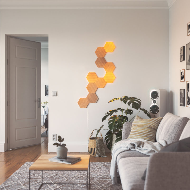 Nanoleaf Elements Hexagons Pack Expansion - 3 pièces (NL52-E-0001HB-3PK) - Achat / Vente Objet connecté / Domotique sur grosbill.com - 1