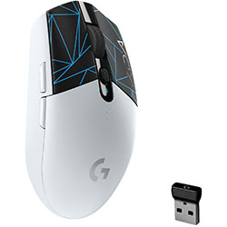image produit Logitech G305 LoL K/DA - Noir/Blanc/Sans Fil/Lightspeed Grosbill