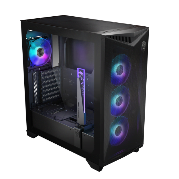 MSI MPG GUNGNIR 300R AIRFLOW Noir - Boîtier PC MSI - grosbill.com - 1