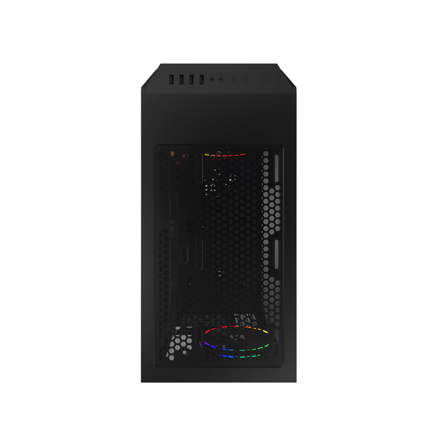 M.RED Death Storm RGB Noir - Boîtier PC M.RED - grosbill.com - 2