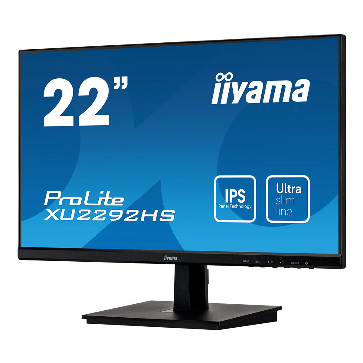 Iiyama 22 pouces  XU2292HS-B1 - Ecran PC Iiyama - grosbill.com - 3