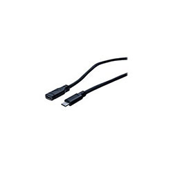 Cable USB3.1 rallonge type-C Femelle/type-C - 2M
