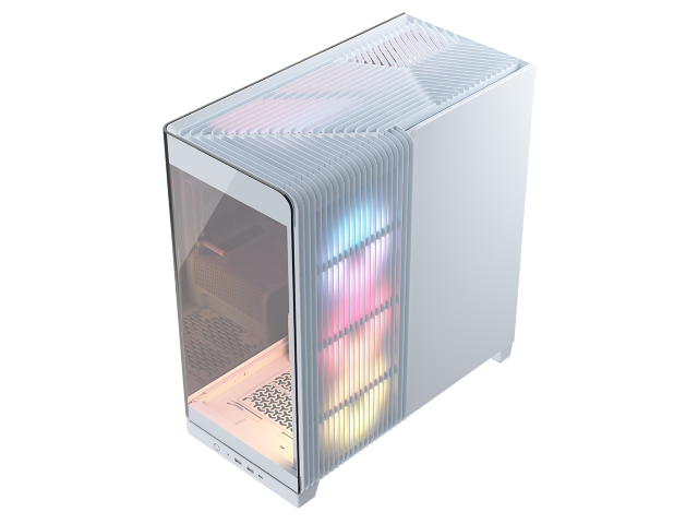 Corsair Frame 4500X LX-R RGB Link Blanc-MT/SansAlim/E-ATX Blanc - Boîtier PC - 8