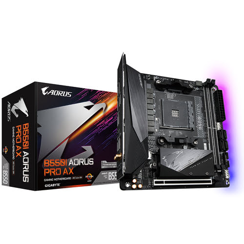 Gigabyte B550I AORUS PRO AX - B550/AM4/DDR4/ITX