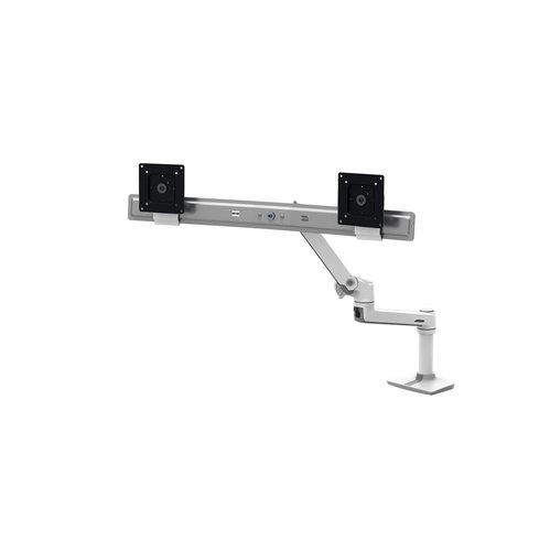 LX Desk Dual Direct Arm Bright White - Achat / Vente sur grosbill.com - 2