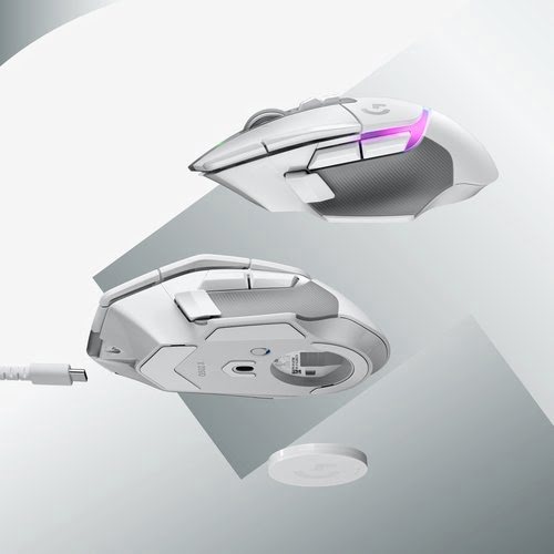 Logitech G502 X PLUS WHITE - Souris PC Logitech - grosbill.com - 6