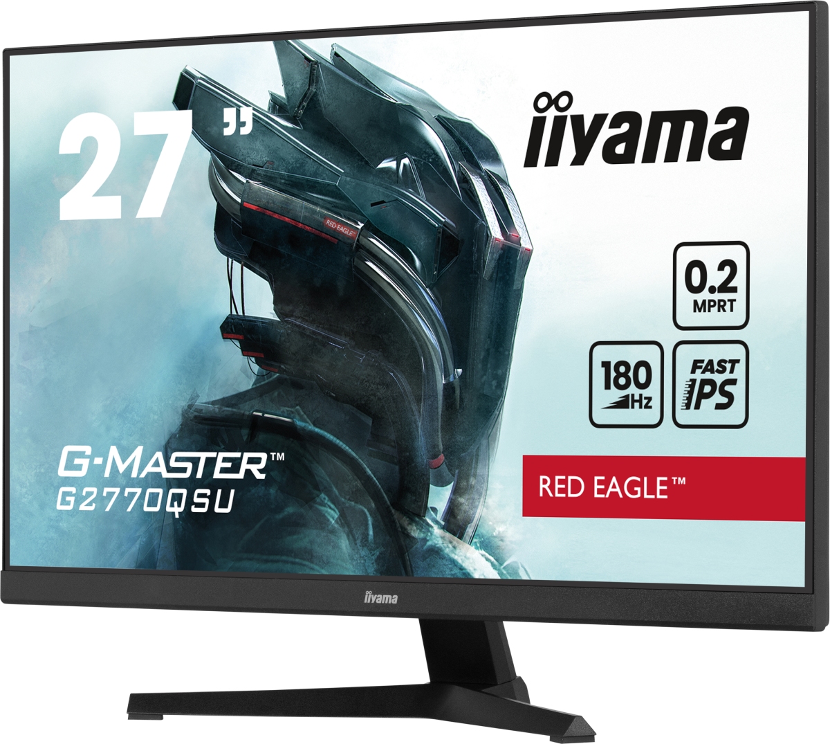 Iiyama 27 pouces  G2770QSU-B6 - Ecran PC Iiyama - grosbill.com - 2