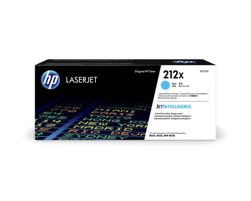 HP Toner 212X Cyan - W2121X - Achat / Vente Consommable imprimante sur grosbill.com - 1