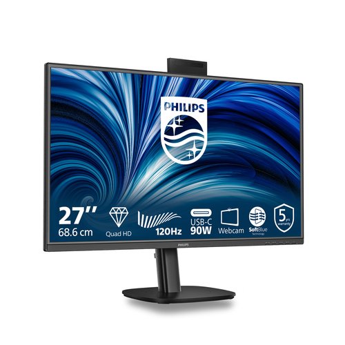27B2U3601H/00 27 inch USB C webcam Quad - Achat / Vente sur grosbill.com - 1