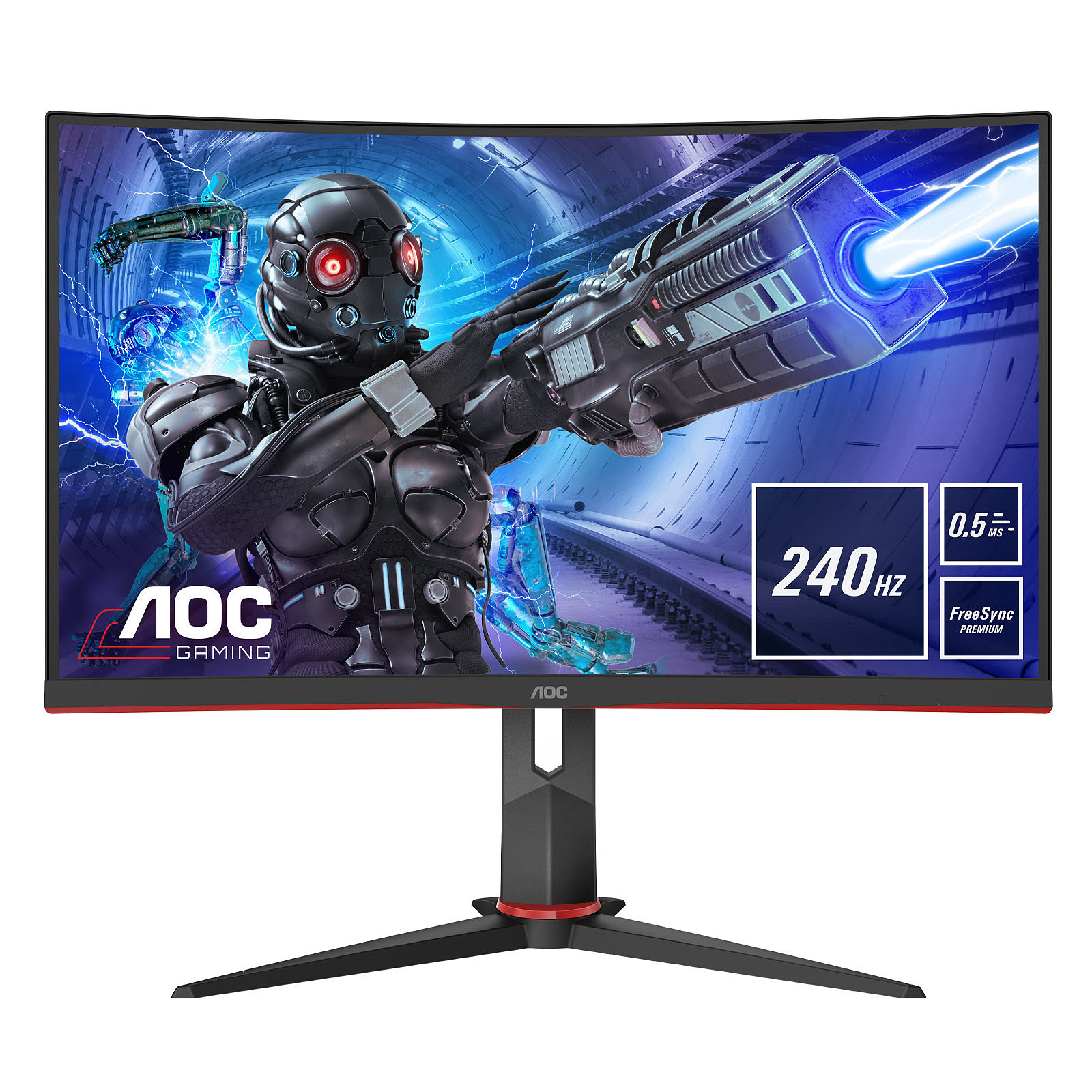 AOC 27"  C27G2ZU/BK -- - Ecran PC AOC - grosbill.com - 0