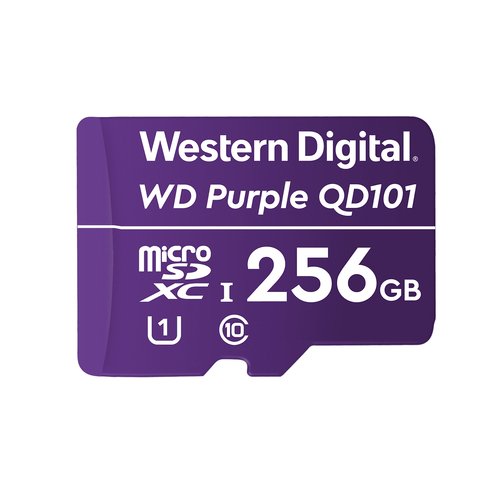 WD MicroSD Purple 256GB