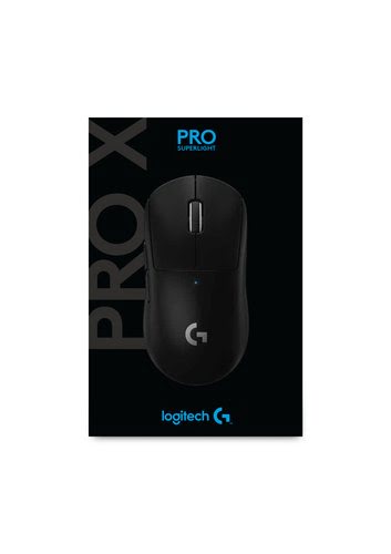 Logitech PRO X SUPERLIGHT Wireless Gaming Mouse Black - Souris PC