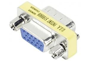 Mini Changeur VGA (HD15) Male-Femelle  - Connectique PC - 0
