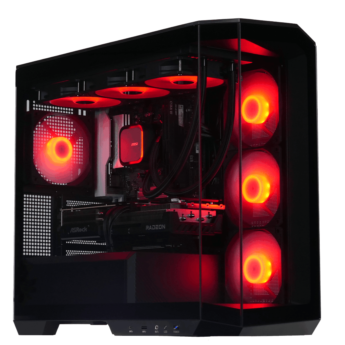 Grosbill ODYSSEUS R7-8700F/9070XT/32Go/1To- Limited Edition (PCG-10603154) - Achat / Vente PC Fixe sur grosbill.com - 0