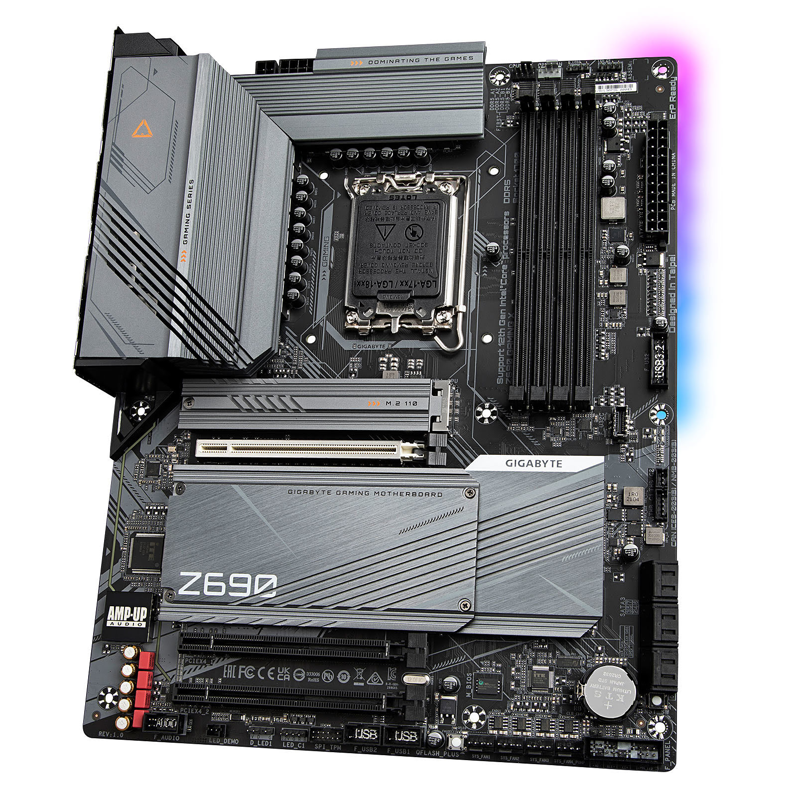 Gigabyte Z690 GAMING X ATX  - Carte mère Gigabyte - grosbill.com - 1