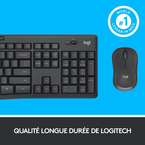 MK295 Silent Wireless Combo Graphite - Achat / Vente sur grosbill.com - 12