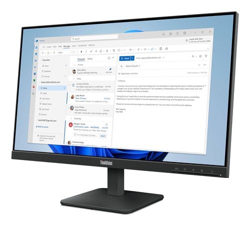 THINKVISION S24-4E 23.8IN 16:9 - Achat / Vente sur grosbill.com - 1
