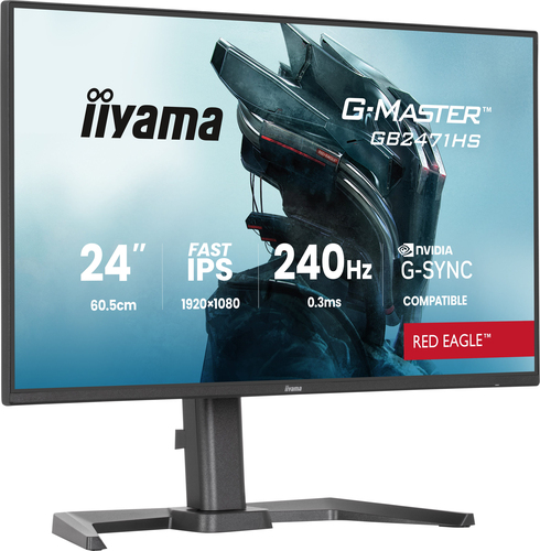 Iiyama 24 pouces  GB2471HS-B1 - Ecran PC Iiyama - grosbill.com - 3