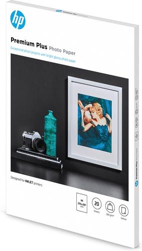 HP Premium Plus Glossy Photo Paper - Achat / Vente sur grosbill.com - 1