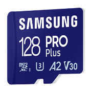 Samsung PRO Plus - Micro SDXC 128Go V30 - Carte mémoire Samsung - 1