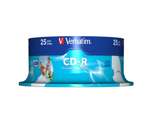 CD-R/700MB 52x SupAZO Spdl printabl 25pk - Achat / Vente sur grosbill.com - 0