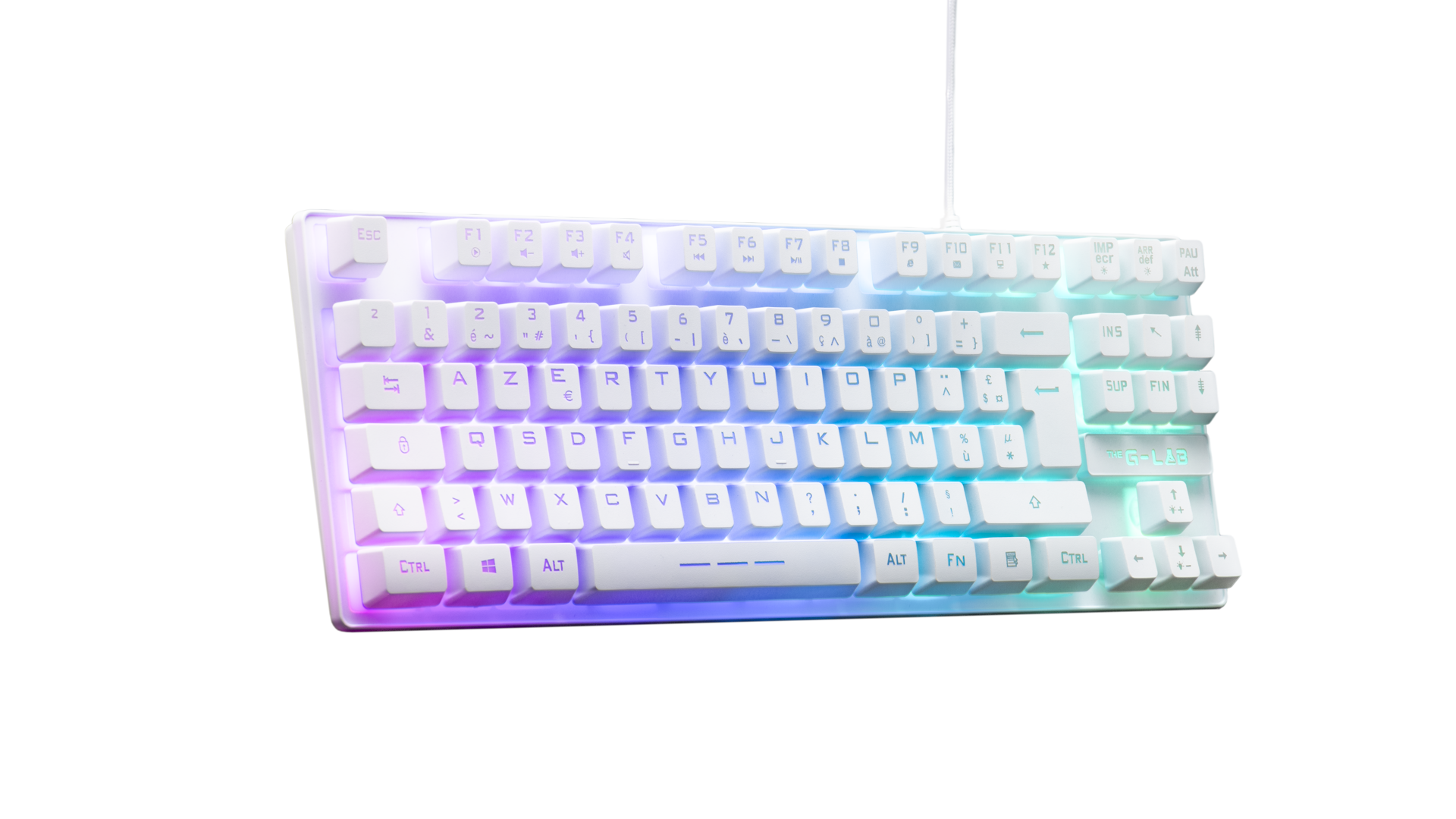 The G-LAB Keyz Caesiumt - Clavier PC The G-LAB - grosbill.com - 2