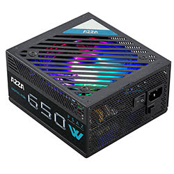 image produit Azza ATX 650W - 80+ Bronze - PSAZ-650W ARGB Grosbill