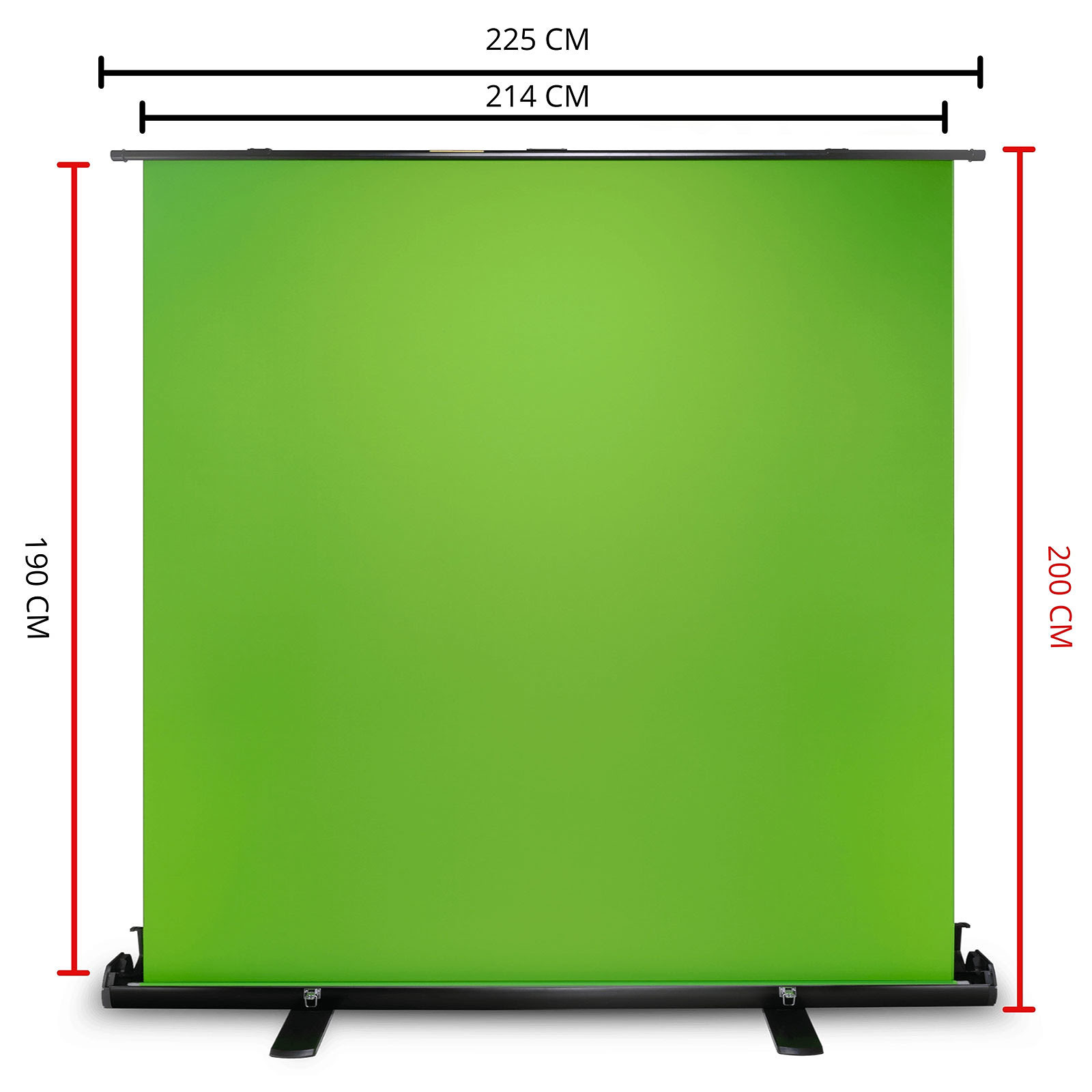 OPLITE Green Screen XL (OP-SGS-XL --) - Achat / Vente Accessoire Streaming / Vlogging  sur grosbill.com - 1