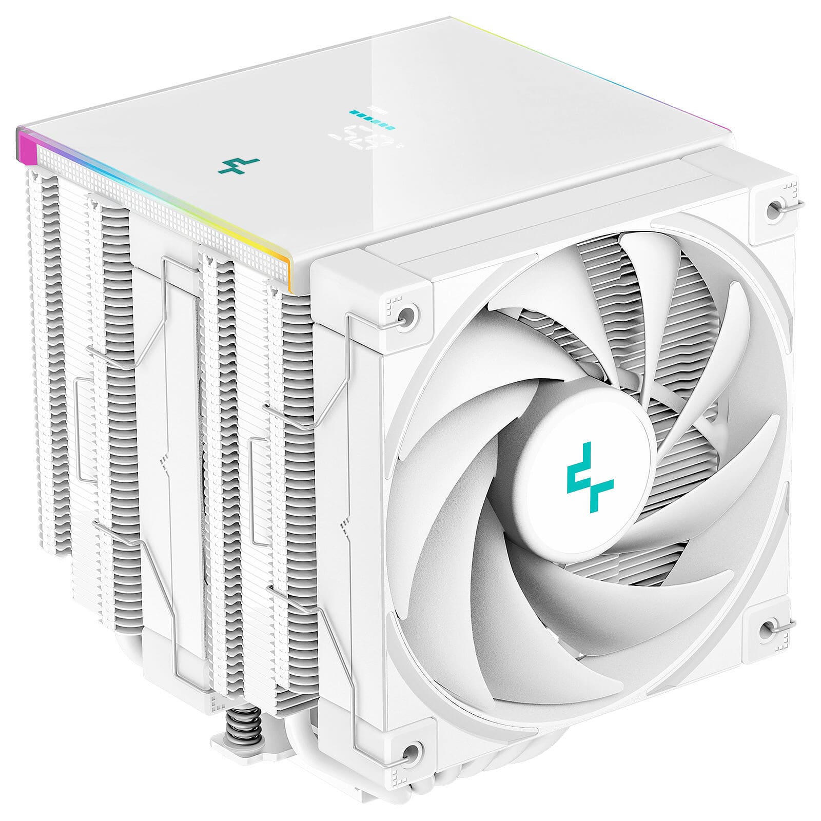 Ventilateur CPU Deepcool AK620 DIGITAL - Blanc Grosbill